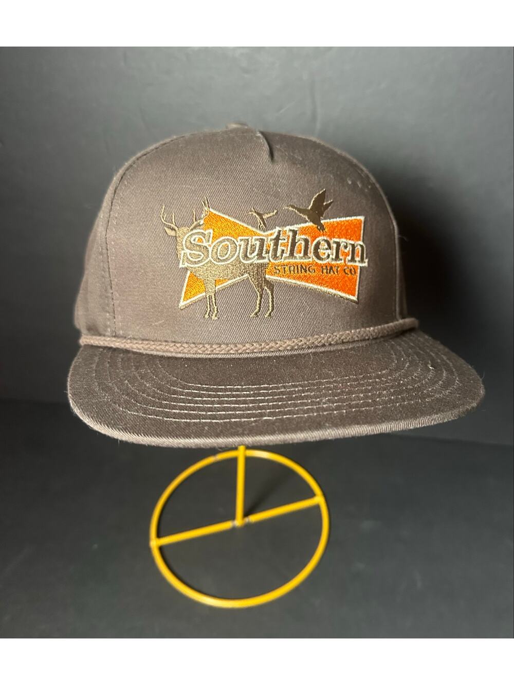 Southern String Hat Co. SS Brown Adjustable Snapback Hat November Drop Hat Only